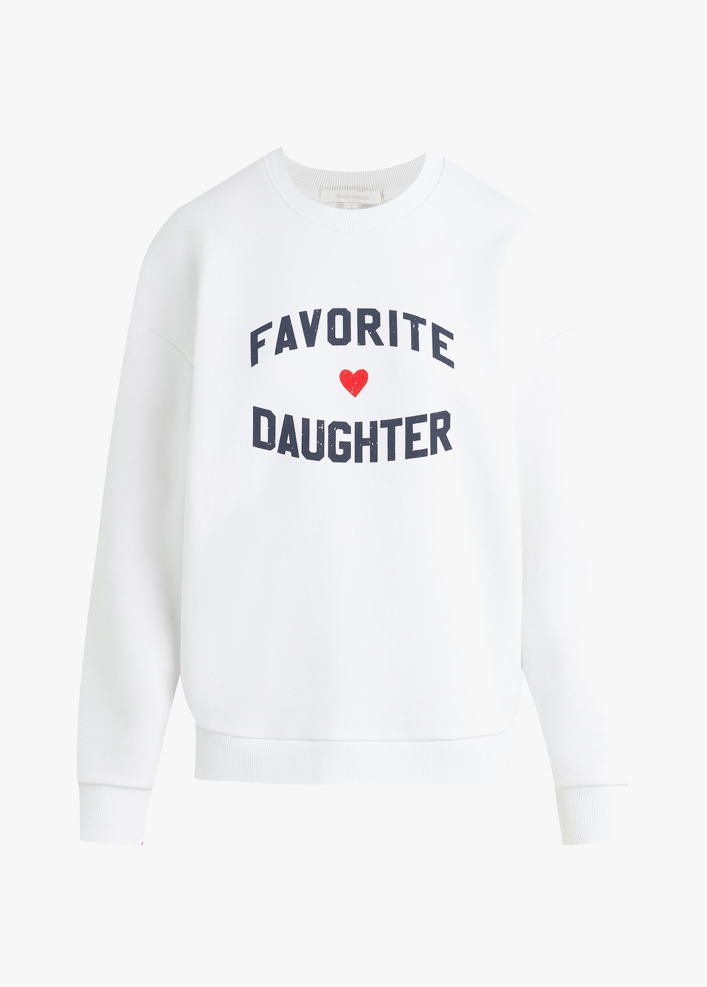 FAVORITE DAUGHTER HEART LOGO SWEATSHIRT